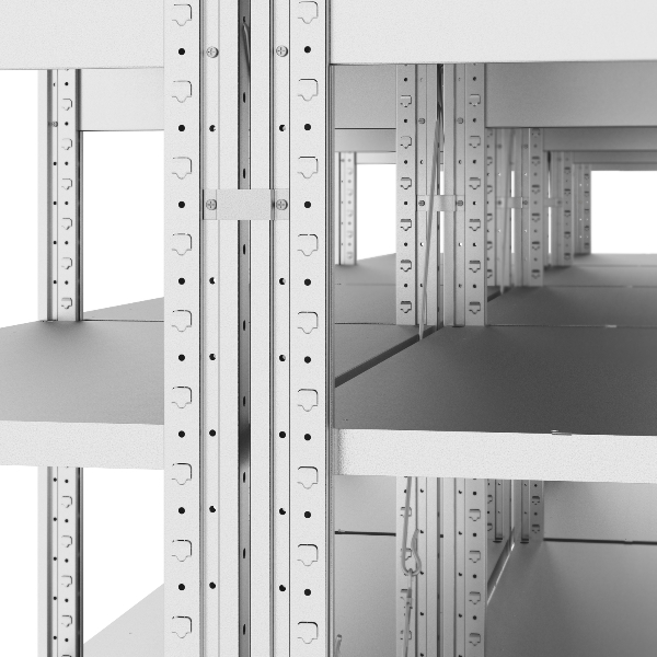 Стеллаж Klesto МE256-510 6 полок 1080х500х2500