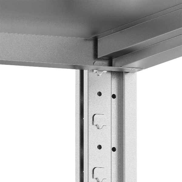 Стеллаж Klesto МE255-412 5 полок 1330х400х2500