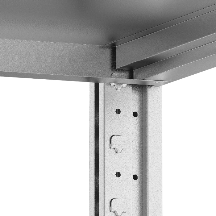 Стеллаж Klesto НE256-612 6 полок 1330х600х2500