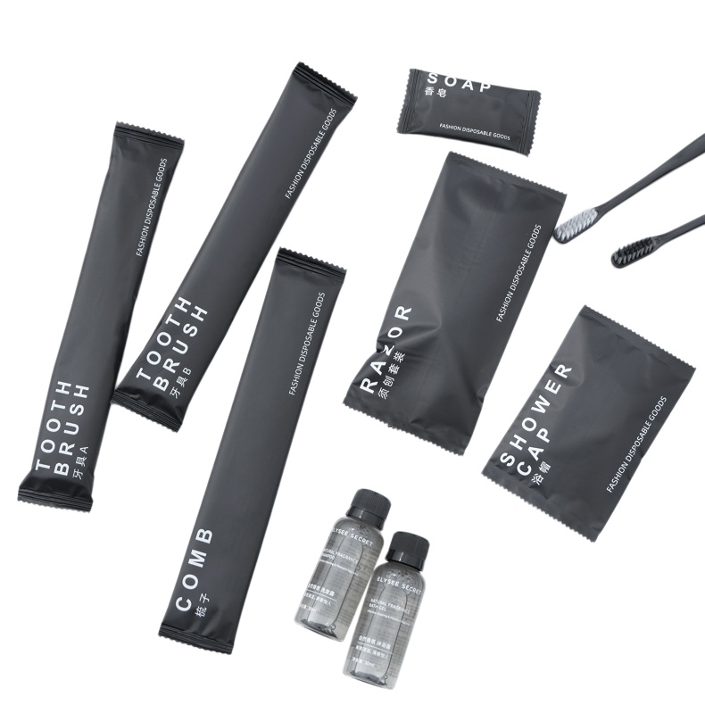 Бритвенный набор BLACK (крем для бритья, станок, 500 штук в упаковке)