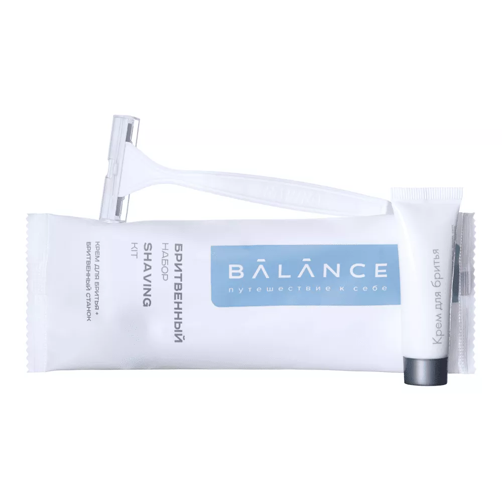 Бритвенный набор BALANCE флоу-пак