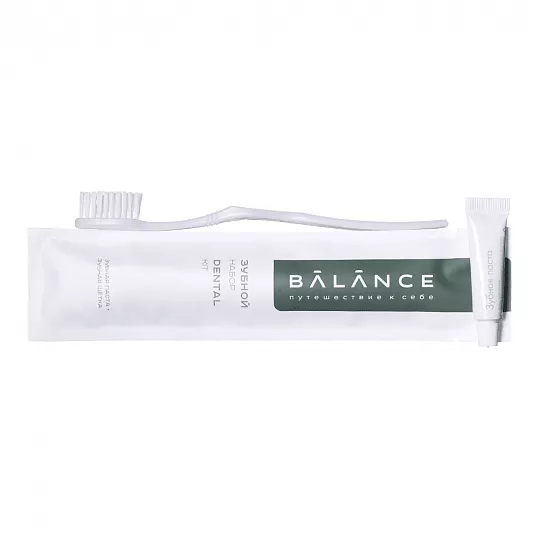 Зубной набор BALANCE каменная бумага