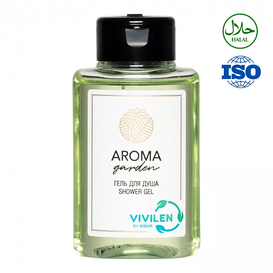 Гель для душа Aroma Garden 30 мл флакон (120 штук в упаковке)