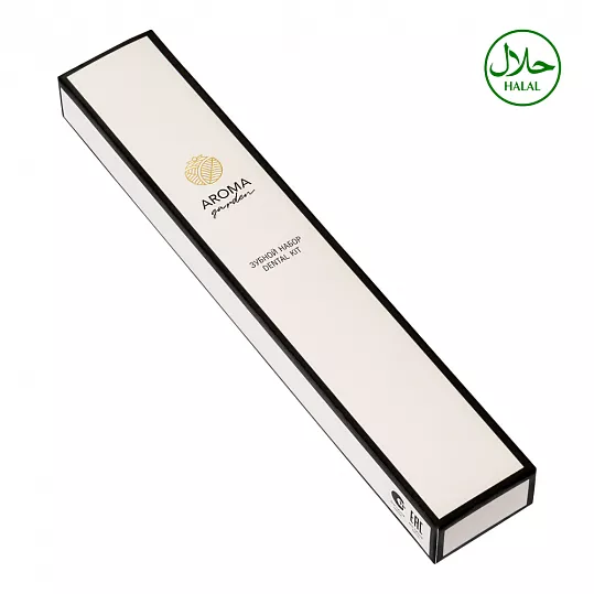 Зубной набор Aroma Garden картон (зубная щетка, паста, 200 штук в упаковке)