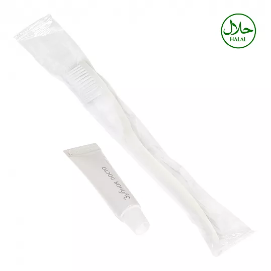 Зубной набор Aroma Garden картон (зубная щетка, паста, 200 штук в упаковке)