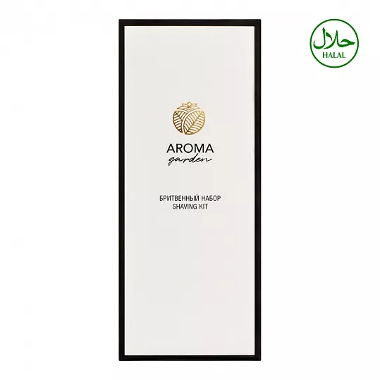 Бритвенный набор Aroma Garden картон (крем для бритья, станок, 200 штук в упаковке)