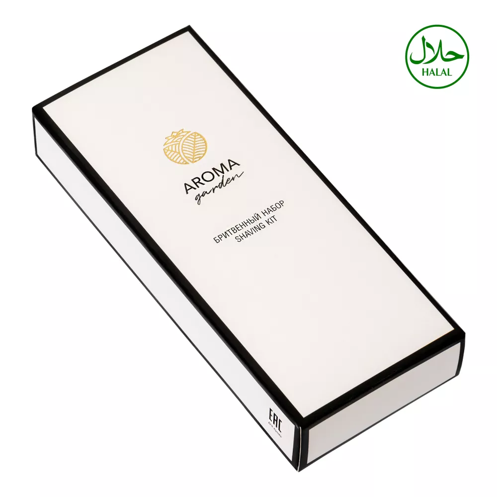 Бритвенный набор Aroma Garden картон (крем для бритья, станок, 200 штук в упаковке)