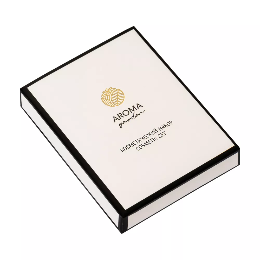 Косметический набор Aroma Garden (ватные палочки, ватные диски, пилка, 300 штук в упаковке)