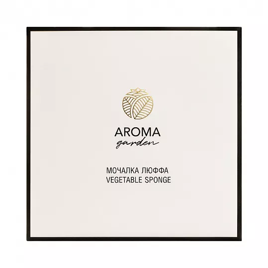 Губка для тела люффа Aroma Garden картон