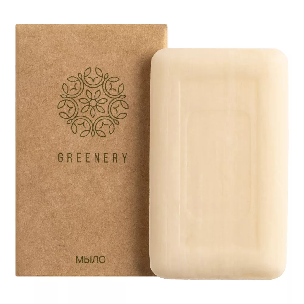 Мыло 13 г Greenery картон (500 штук в упаковке)