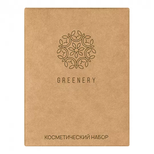 Косметический набор Greenery картон (300 штук в упаковке)