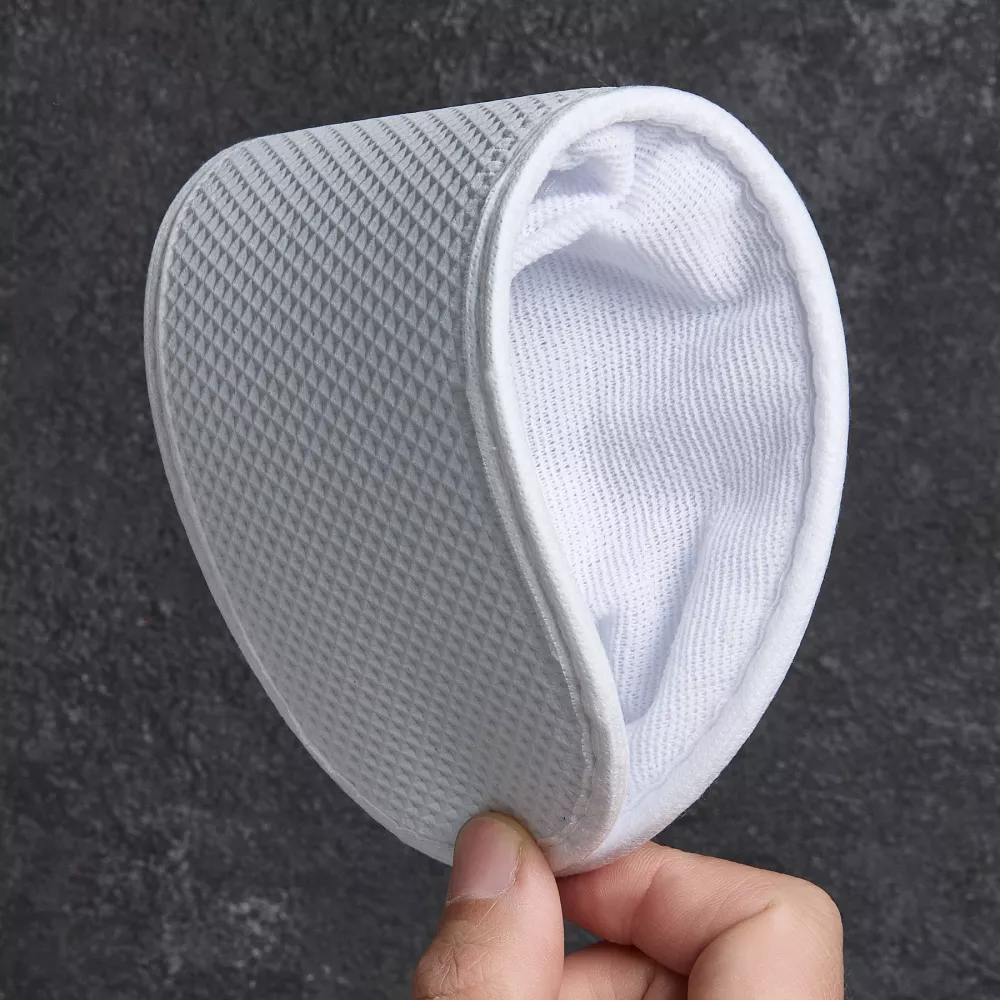 Гостиничные тапочки "Poly cloth" №4, закрытый мыс 3 мм (240 пар в упаковке)