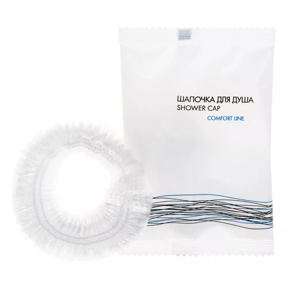 Шапочка для душа Comfort Line флоу-пак (500 штук в упаковке)