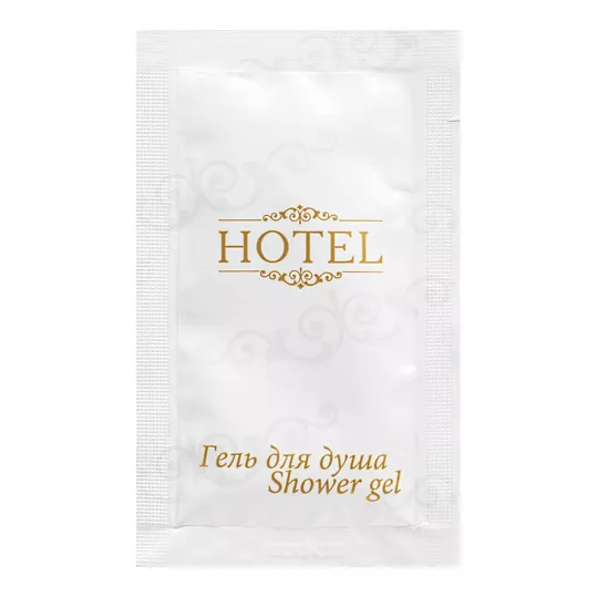Гель для душа Hotel 10 мл саше (500 штук в упаковке)