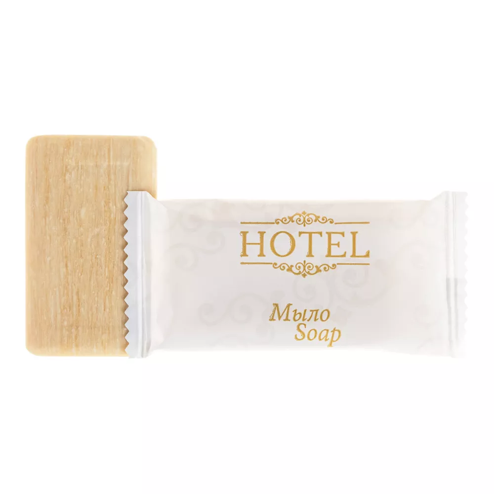 Мыло 13 г Hotel флоу-пак (500 штук в упаковке)