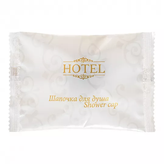 Шапочка для душа  Hotel флоу-пак (300 штук в упаковке)