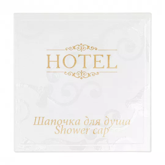 Шапочка для душа  Hotel картон (250 штук в упаковке)