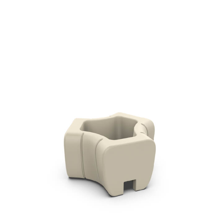 Кашпо-соединитель Berkano Y-seat connect DB Snow White
