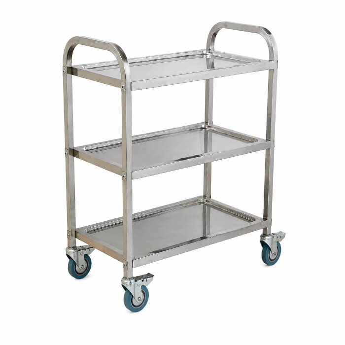 Тележка сервисная трехъярусная D-14A