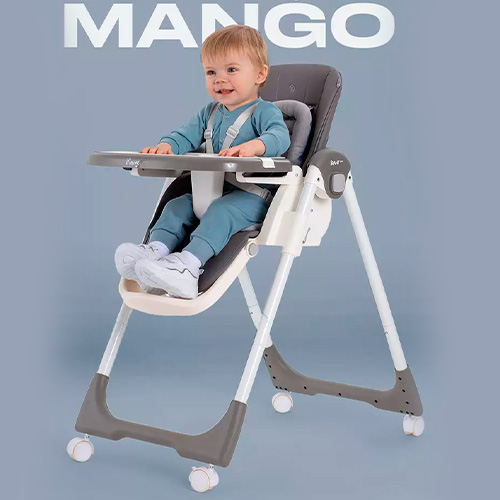 Стульчик для кормления Rant Basic Mango Grey