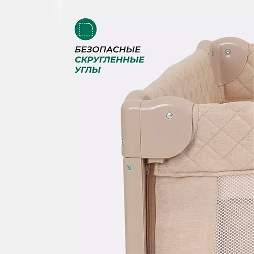 Манеж MowBaby Play Plus Beige