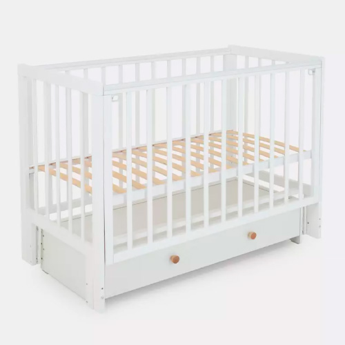 Кроватка Rant Indy Box маятник Cloud White
