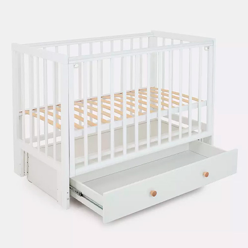 Кроватка Rant Indy Box маятник Cloud White