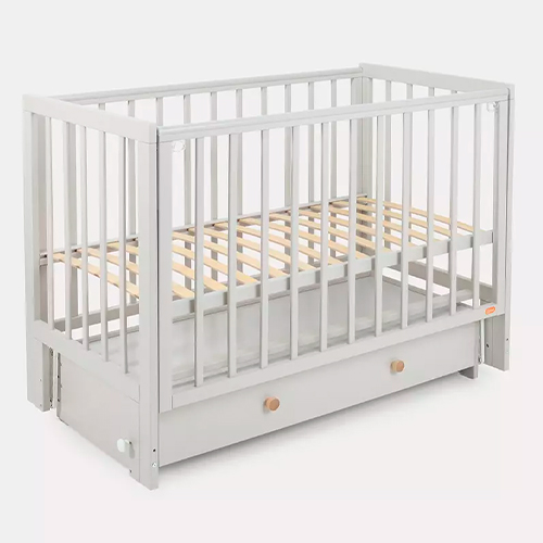 Кроватка Rant Indy Box маятник Crystal beige