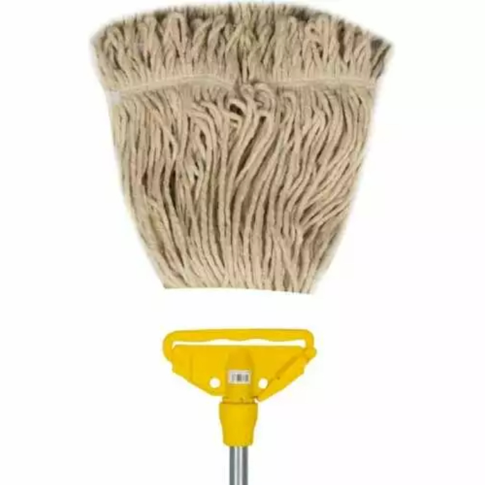 Швабра с мопом синяя NV хлопок-полиэстер 33 см NV-MOP300