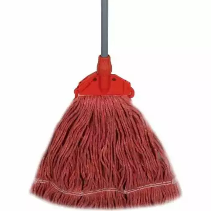 Швабра с мопом синяя NV хлопок-полиэстер 33 см NV-MOP300