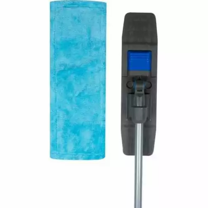 Швабра с мопом синяя NV микрофибра 40 см NV-MOP400B