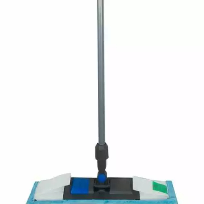 Швабра с мопом синяя NV микрофибра 40 см NV-MOP400B