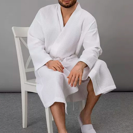 Халат вафельный ТС «Кимоно» Трейд Комфорт, 250 г/м² 