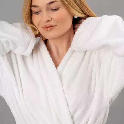 Халат махровый terryOne «Кимоно» 390 г/м²