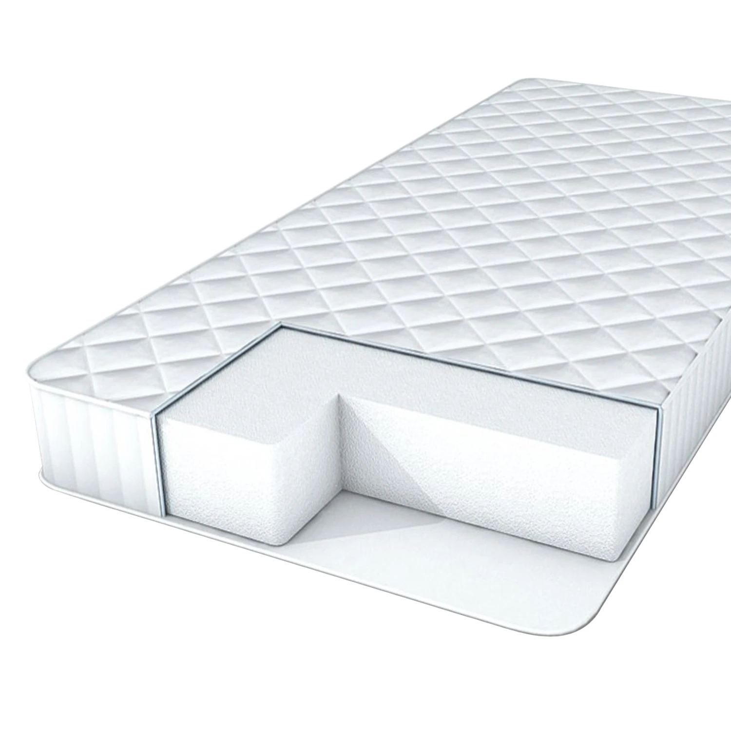 Матрас Comfort Plus 119х59х12 см микрофибра 