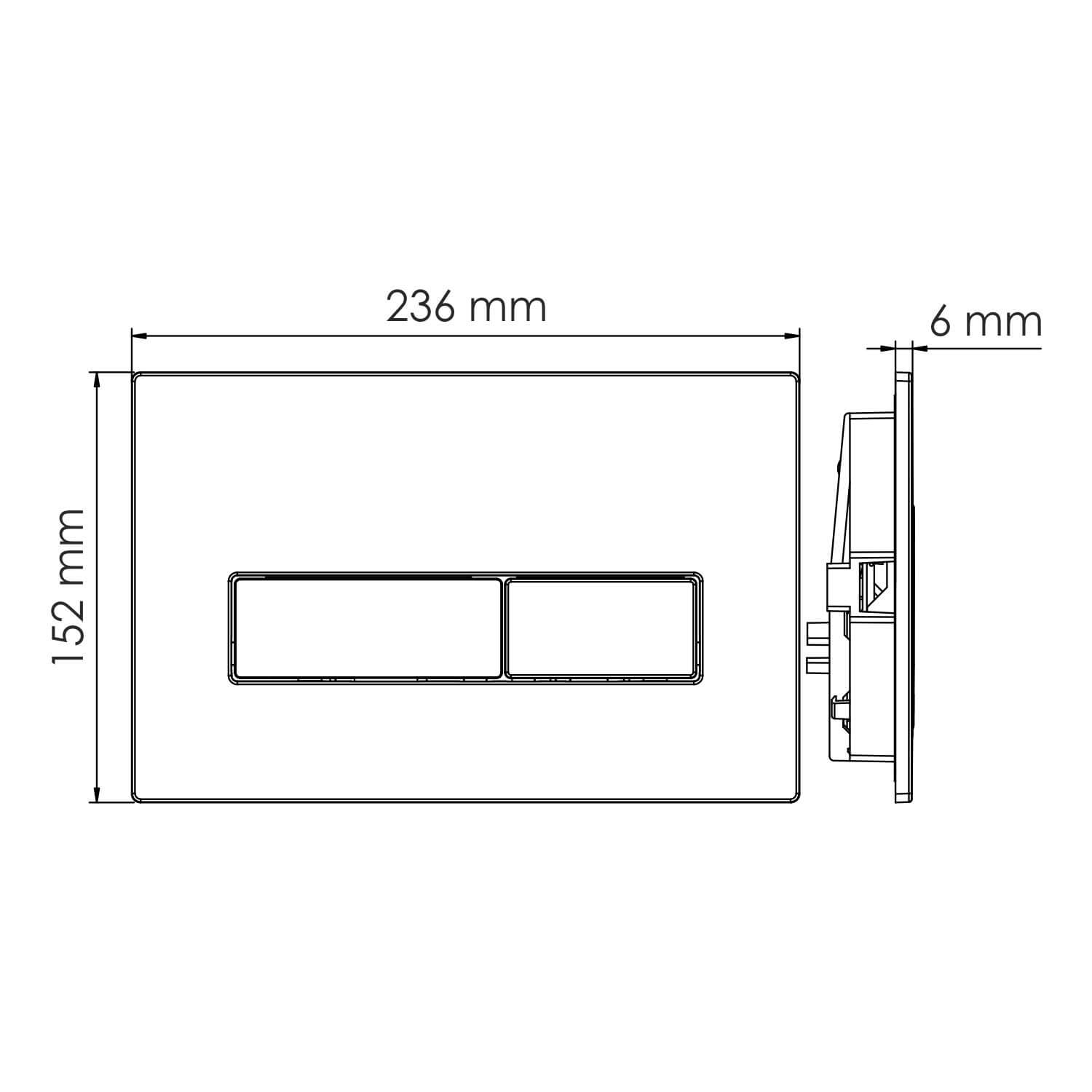 Система инсталляции для унитазов Abens 20TLT.010.ME.BL.BN03