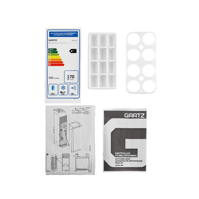 Холодильник встраиваемый Gartz RBS410W SmartCool