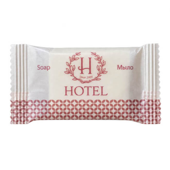 Мыло туалетное твердое Hotel 20 г флоу-пак (250 штук в упаковке)